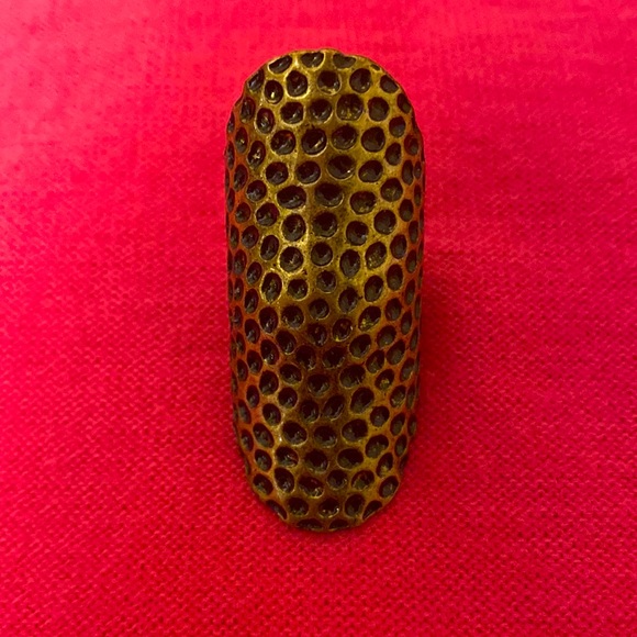 🆕 Hammered Knuckle Ring - Picture 8 of 16